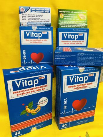 Viên uống Vitap - Thảo dược Cứu cánh cho người Huyết áp thấp